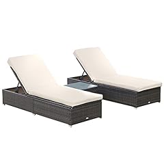 Outsunny chaise lounge for sale  Delivered anywhere in USA 