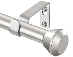 Silver curtain rod for sale  Delivered anywhere in USA 