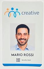 Tessere pvc personalizzate usato  Spedito ovunque in Italia 