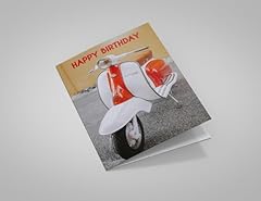 Happy birthday lambretta for sale  Delivered anywhere in UK