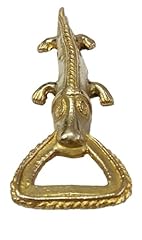 Brass crocodile bottle for sale  Delivered anywhere in UK