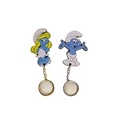 Smurfs couple keychain for sale  Delivered anywhere in USA 