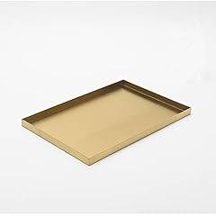 Gold rectangle trays for sale  Delivered anywhere in USA 