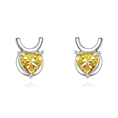 Taurus earrings sterling for sale  Delivered anywhere in USA 