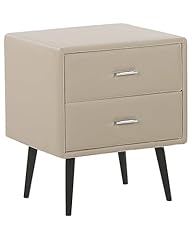 Comodino similpelle beige usato  Spedito ovunque in Italia 