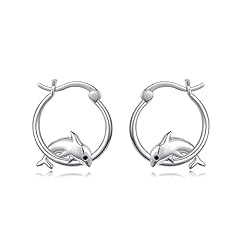 Dolphin earrings women for sale  Delivered anywhere in USA 