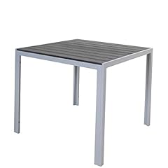 Chicreat - Mesa de aluminio con superficie de Polywood, segunda mano  Se entrega en toda España 