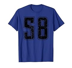 Numero tshirt invecchiato usato  Spedito ovunque in Italia 