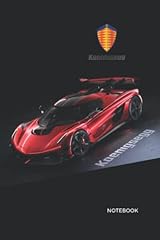 Notebook koenigsegg car for sale  Delivered anywhere in UK