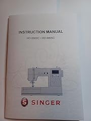 Singer hd6800c sewing for sale  Delivered anywhere in USA 