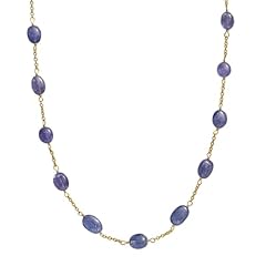 Tanzanite necklace vermeil for sale  Delivered anywhere in UK
