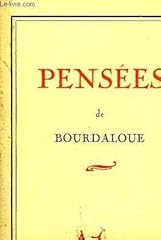 Pensees bourdaloue d'occasion  Livré partout en France