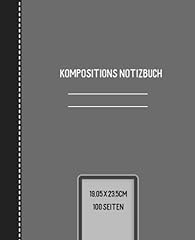 Kompositionsnotizbuch 100 seit gebraucht kaufen  Wird an jeden Ort in Deutschland