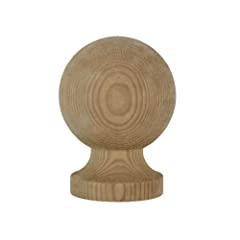 Wooden post finial for sale  Delivered anywhere in Ireland