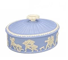 Jasperware blue raised for sale  Delivered anywhere in UK