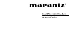 Instruction manual marantz for sale  Delivered anywhere in USA 