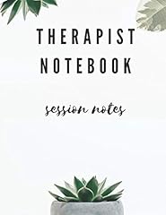 Therapist notebook session for sale  Delivered anywhere in UK