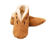 Homeofsocks leder hausschuhe gebraucht kaufen  Wird an jeden Ort in Deutschland