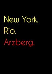 New York. Rio. Arzberg.: Witziges Notizbuch | Tagebuch for sale  Delivered anywhere in Canada