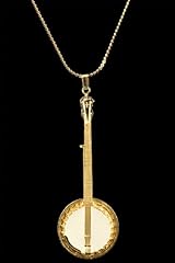 Banjo necklace gold for sale  Delivered anywhere in USA 