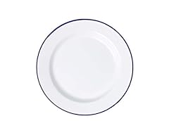 Enamel plate round for sale  Delivered anywhere in UK