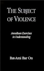 Subject violence arendtean for sale  Delivered anywhere in USA 