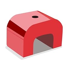 Red horseshoe magnet for sale  Delivered anywhere in USA 