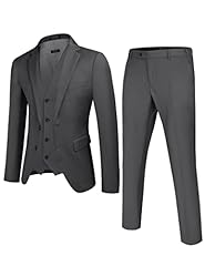 Coofandy grey suits for sale  Delivered anywhere in USA 