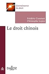 Droit chinois d'occasion  Livré partout en Belgiqu