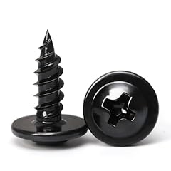Black wood screws for sale  Delivered anywhere in USA 