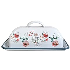 Enamel butter dish for sale  Delivered anywhere in UK