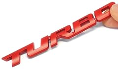 Turbo schriftzug emblem gebraucht kaufen  Wird an jeden Ort in Deutschland