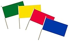 Kleine handflaggen einfarbig gebraucht kaufen  Wird an jeden Ort in Deutschland