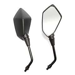 SurePromise 10mm Pair Black Motorcycle Motorbike Scooter for sale  Delivered anywhere in UK