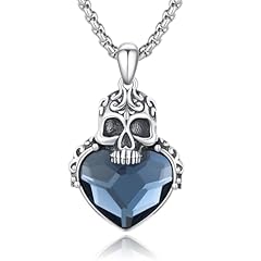 Paryfo skull necklace for sale  Delivered anywhere in UK