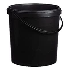 Litre black plastic for sale  Delivered anywhere in Ireland