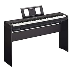 Yamaha P-45B Piano digital, incluye soporte, 88 teclas, polifonía máx. de 64 voces, 10 voces, 4 efectos Reverb, amplificador 2 x 6 W, 6 W, Auto Power Off, trípode), color negro, usado segunda mano  Se entrega en toda España 