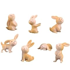 7pcs rabbit figures for sale  Delivered anywhere in UK