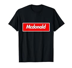 Nome mcdonald maglietta usato  Spedito ovunque in Italia 