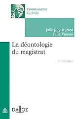 Déontologie magistrat. 4e d'occasion  Livré partout en France