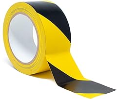 Hazard tape black for sale  Delivered anywhere in Ireland
