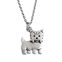Yorkie necklace adjustable for sale  Delivered anywhere in USA 