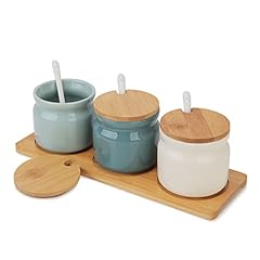Ceramic condiment jars for sale  Delivered anywhere in USA 