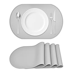 Silicone placemats set for sale  Delivered anywhere in UK