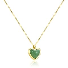 Green jade heart for sale  Delivered anywhere in USA 