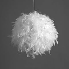 Ahaqu feather lampshade for sale  Delivered anywhere in UK