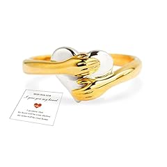 Gold hug ring for sale  Delivered anywhere in UK