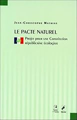 Pacte naturel projet d'occasion  Livré partout en France