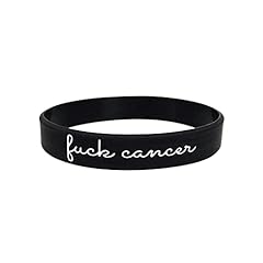 Fuck cancer wristband for sale  Delivered anywhere in UK