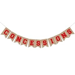 Concessions banner baseball for sale  Delivered anywhere in USA 